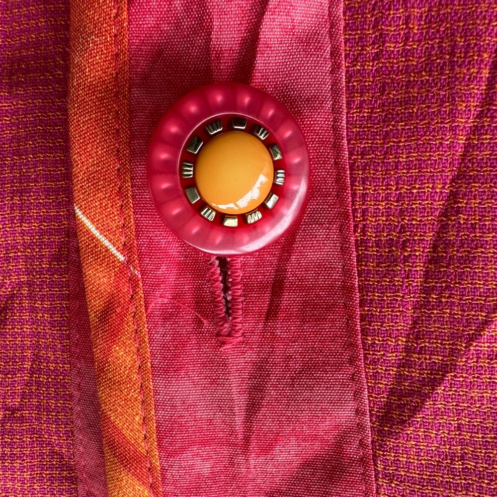City Girl by Nancy Bolen pink blazer jacket Size 14 XL retro vintage style - Picture 11 of 13
